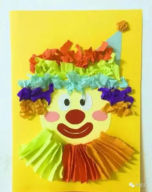 创意粘贴画,拼拼贴贴一幅画!