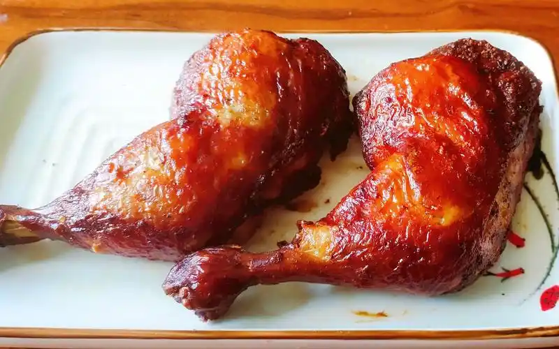 香酥烤鸡腿,用最简单方法烤出最纯正的味道,好吃的不得了