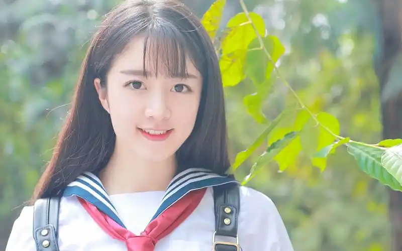 jk制服女生清纯写真,高清图片,电脑桌面-壁纸族