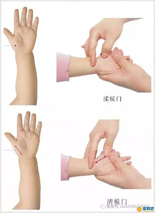 小儿推拿之――板门