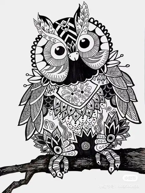 艺术画图片大全 线描(线条画图片大全美术)-星座梦城