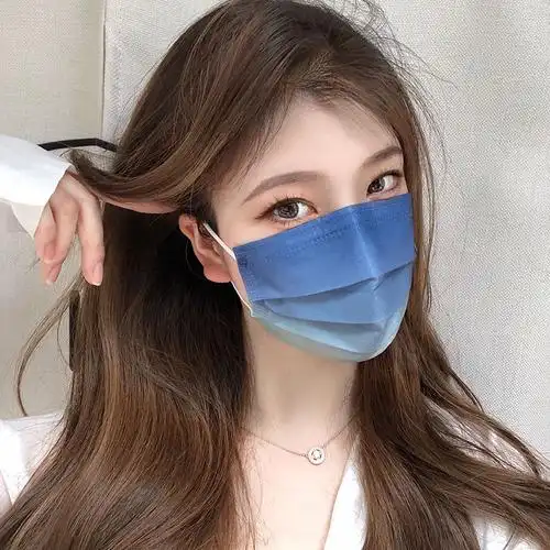 口罩女夏一次性防尘可爱女性创意个性小脸网红透气口罩