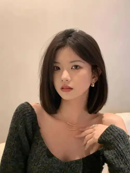 "齐肩短发",御姐风呀._中国_发型_形象