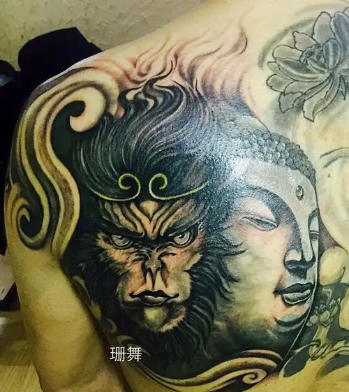 font color=red>双面佛 /font>修改纹身图片