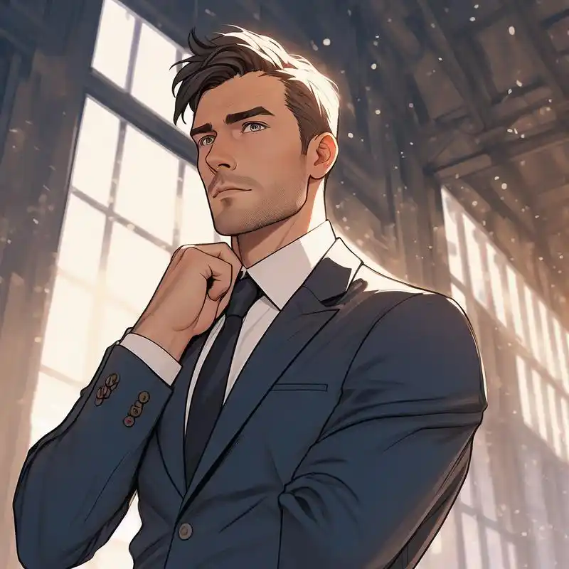 商务人士的头像来啦!95穿上西装,打上领带,你就是最靓的仔!