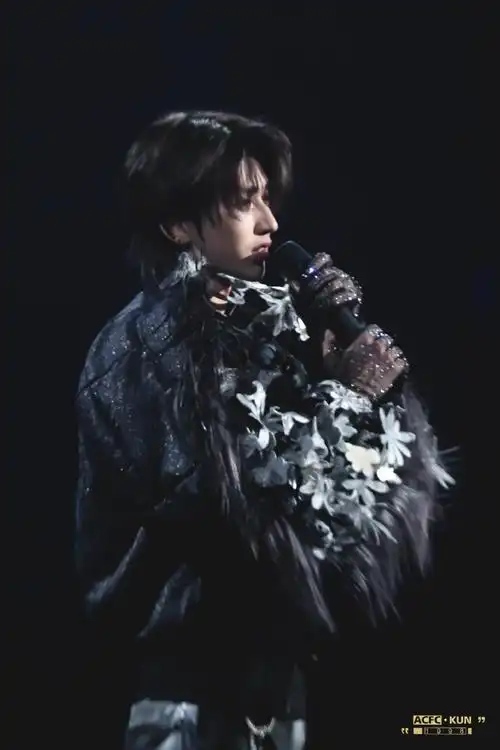 蔡徐坤 谢谢你们愿意来解我的迷##蔡徐坤演唱会哭了