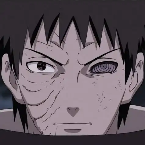 火影忍者黑白带土头像