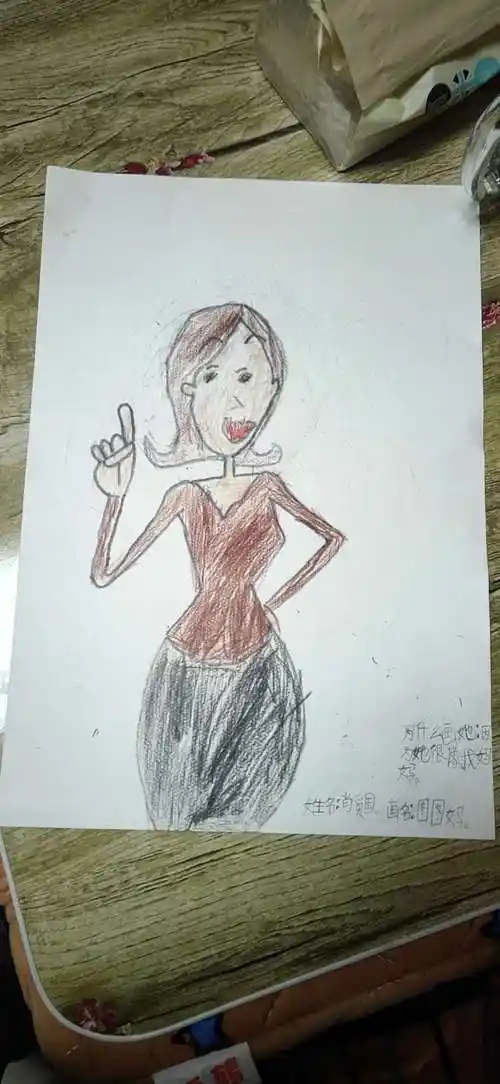 崇德中学115班花朵中队"我的好妈妈"绘画集锦