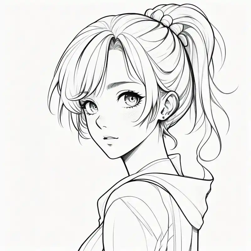 二次元手绘人头像99谁看谁不迷糊!