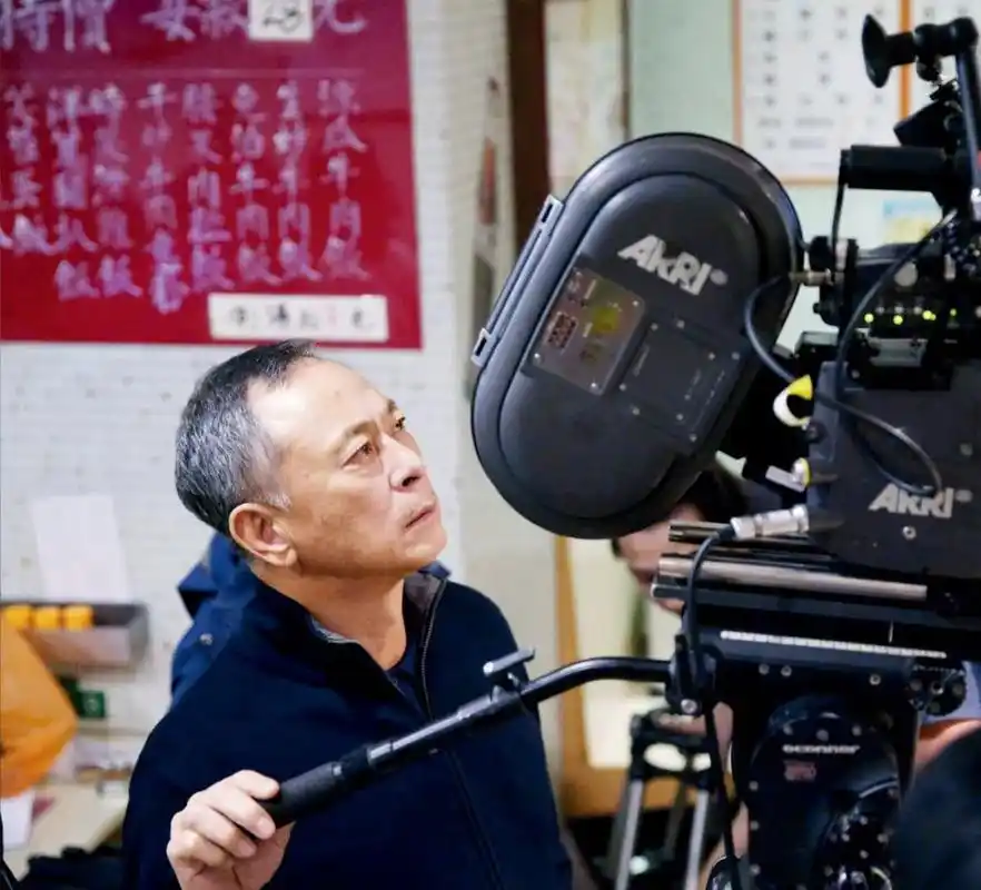 杜琪峰导演工作照.