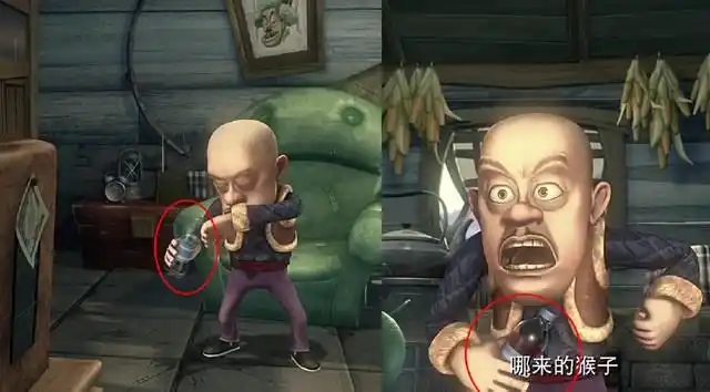 盘点熊出没中四处有趣的穿帮镜头,网友:光头强这么近都没有看见