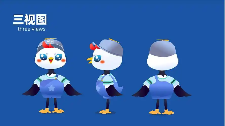 飞鹤家族ip形象设计