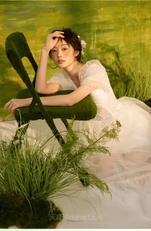 春日上新天真蓝春日写真拍了就有好事发生