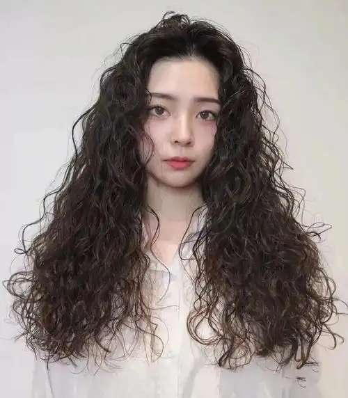 长发烫全头风情万种又上头