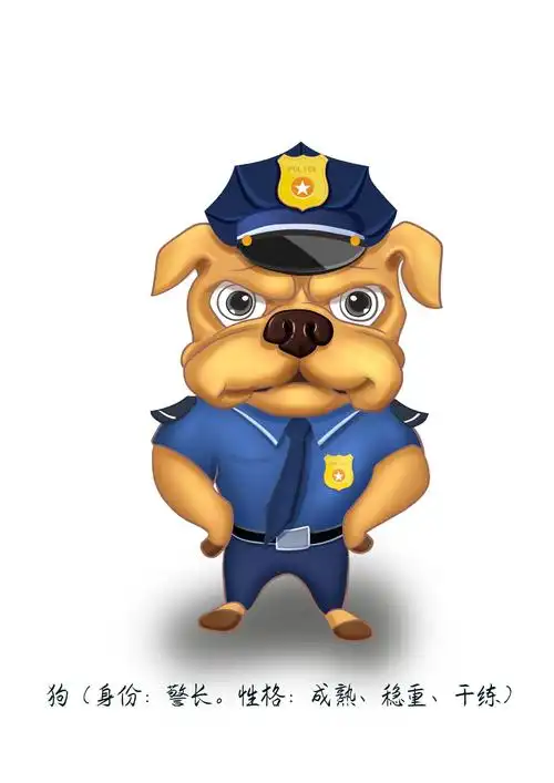 万达主题乐园动物小镇-动物卡通形象设计