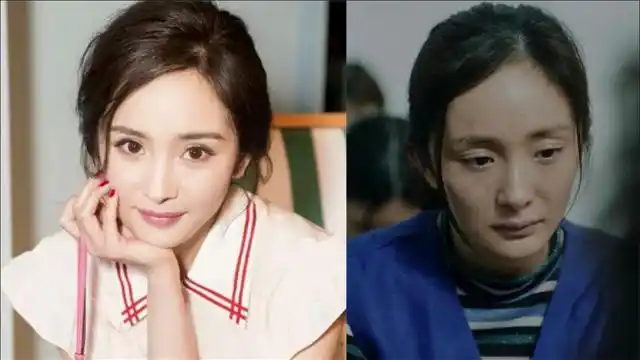 12位女星化妆前后对比,杨幂素颜变路人,迪丽热巴不愧是素颜女神