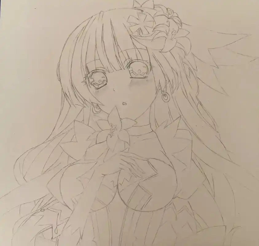 诱宵美九#手绘 #二次元 #画画 #约会大作战 - 抖音