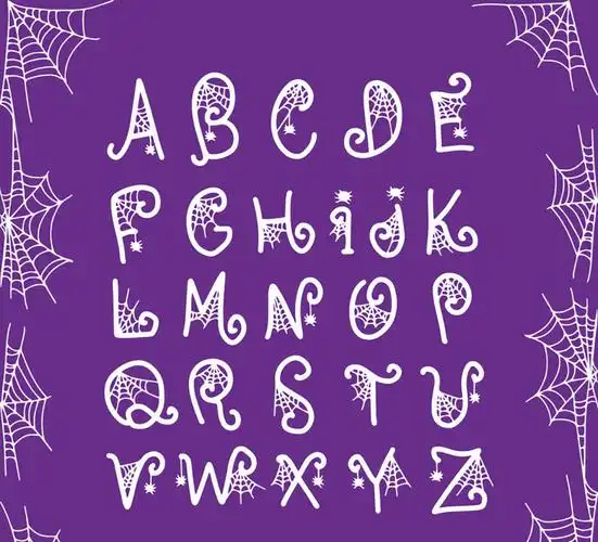 html金色霓虹灯26个字母,创意的26个英文字母!