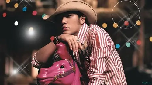 周杰伦我很忙1366x768壁纸?