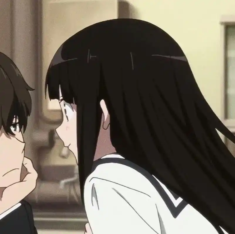 动漫头像 #动漫头像情侣 #冰菓情头 折木奉太郎yyds!