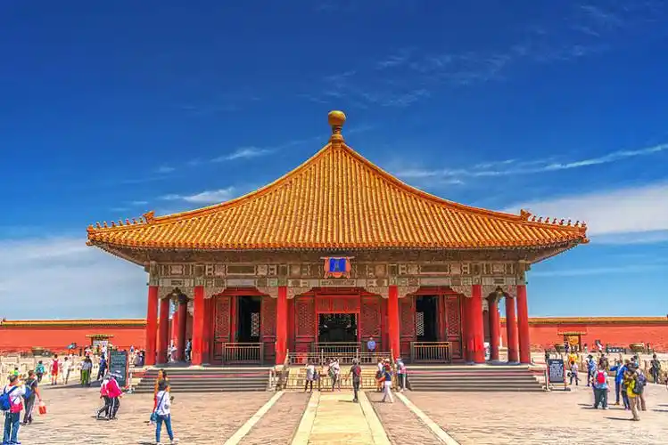 故宫中和殿图片_故宫中和殿高清图片_全景视觉