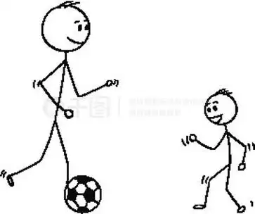 足球火柴人元素