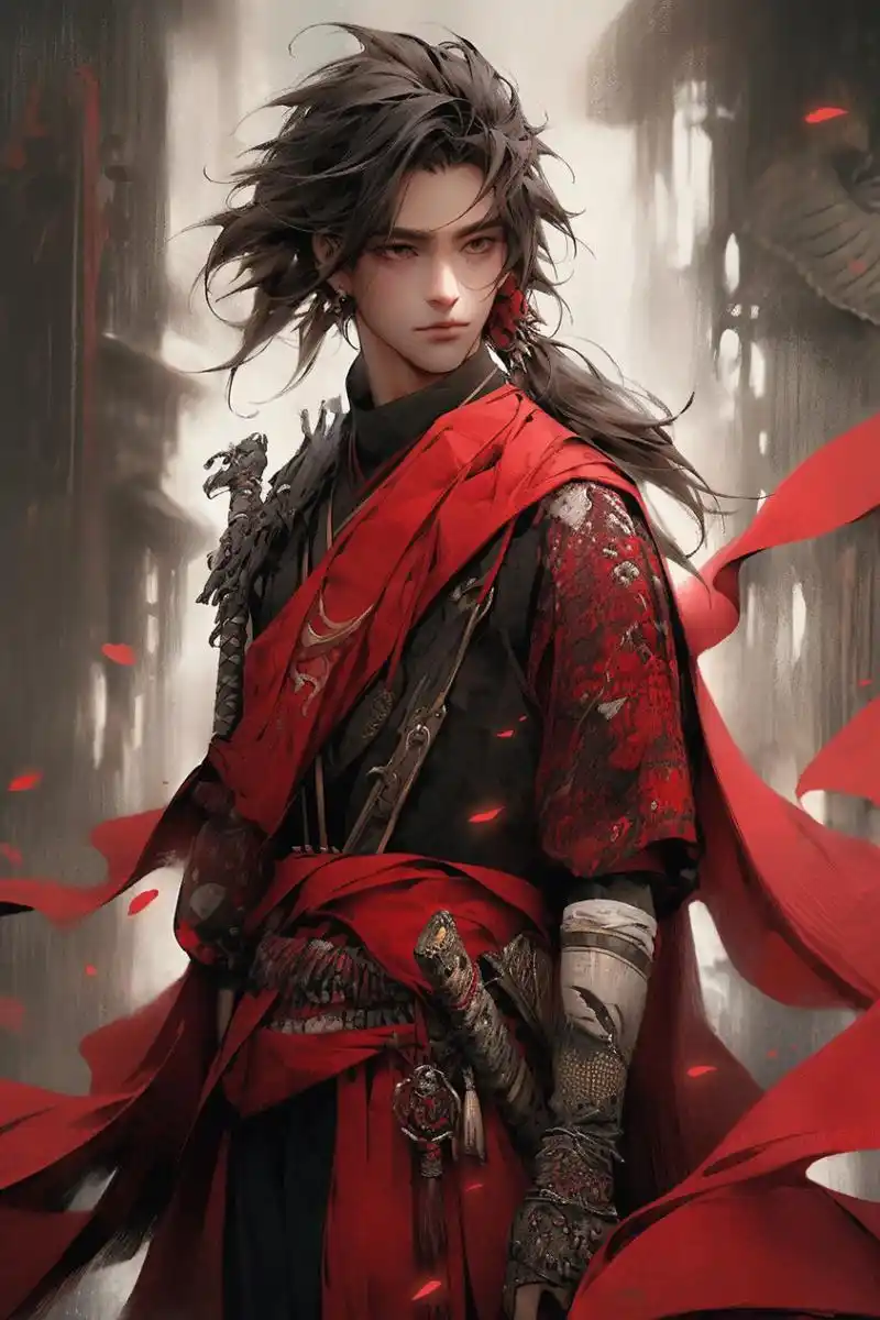 古风少年#ai绘画# #二次元# #壁纸