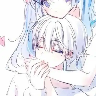 老婆打老公卡通头像 女生欺负男生卡通头像