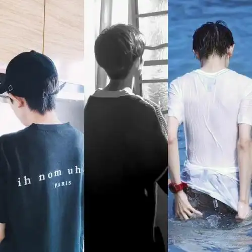 肩后背和刚中带甜的后脑勺王源的背影永远都让人心动98@tfboys-王源