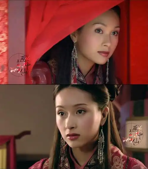 如水般温柔,更如水般刚毅的虞姬~这个耳环看着分量着实不轻啊~8