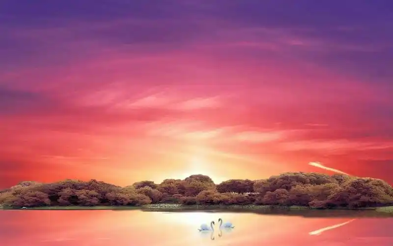 梦幻风景3d渲染壁纸,高清图片,电脑桌面-壁纸族