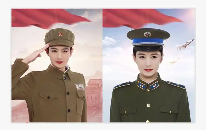 微信一键生成专属军装照,教你在线制作!