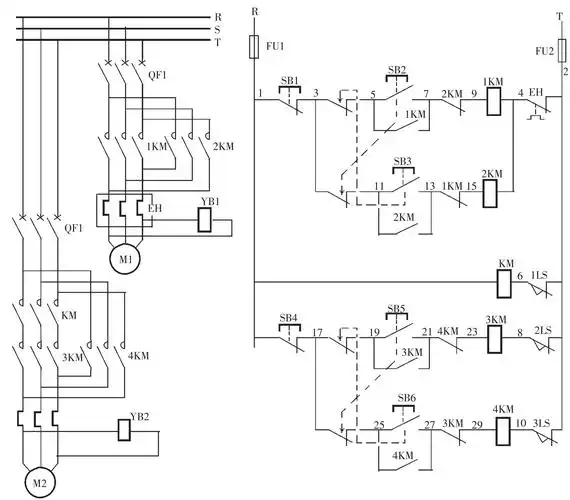 搅拌机的电气控制电路