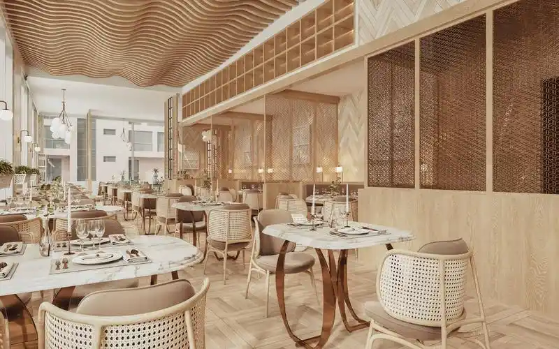 一大波港风餐厅效果图来袭.