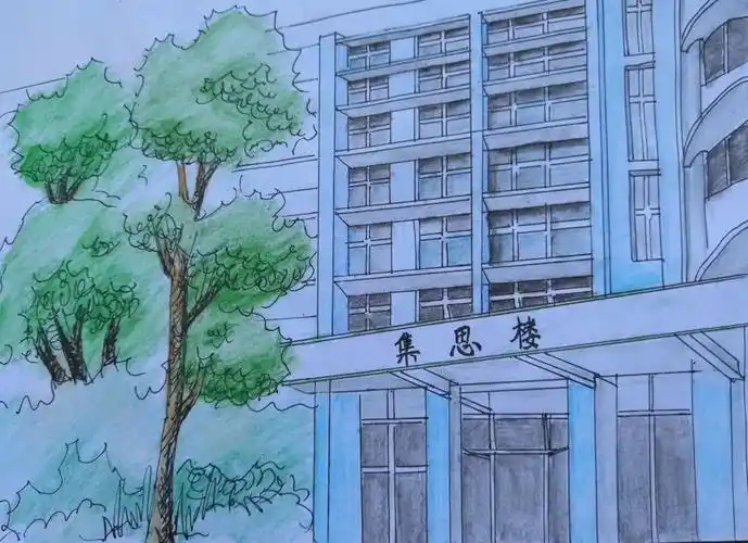 手绘人科|你不知道的事_教学楼