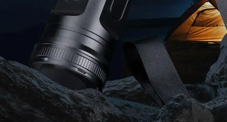 天火强光手电筒超长续航充电超亮远射氙气灯户外探照疝气灯5000米