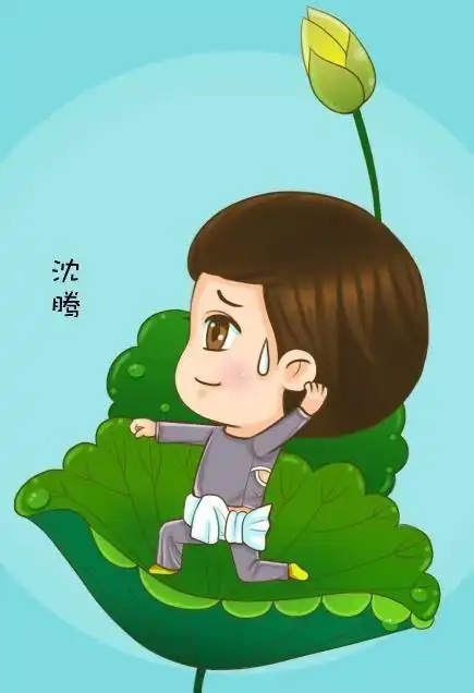 沈腾手绘漫画卡通