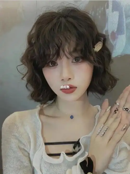 中短发烫发 法式烫发 蛋卷头 羊毛卷 秋冬浪漫卷发