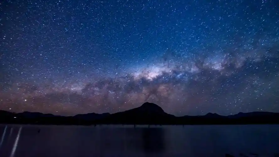 夜晚的银河系_1920x1080_高清视频素材下载(编号:2872621)_实拍视频