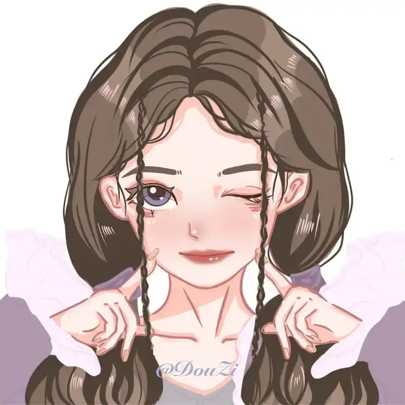 挑战画一百位女明星——鞠婧祎(8/100) 今天画的小鞠～ 准备明天画一