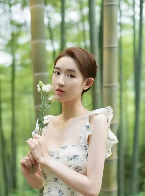 王玉雯,甜美的仙女气息