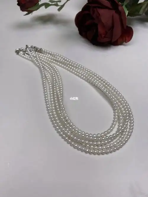 超亮超圆的baby珍珠项链价格很美丽