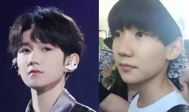 男星卸妆后的前后对比,蔡徐坤认不出,千玺依旧帅气|胡歌|王源|tfboys