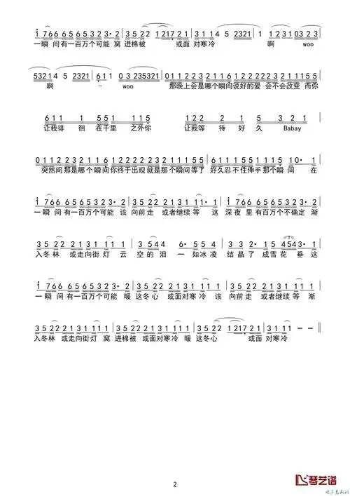 抖音神曲《一百万个可能》be萨克斯