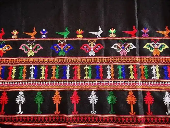 乐享云南 | 非遗·河口瑶族服饰_蓝靛_勉瑶_成年