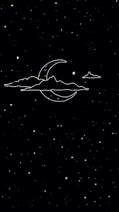 有哪些适合做手机壁纸的黑底色图片