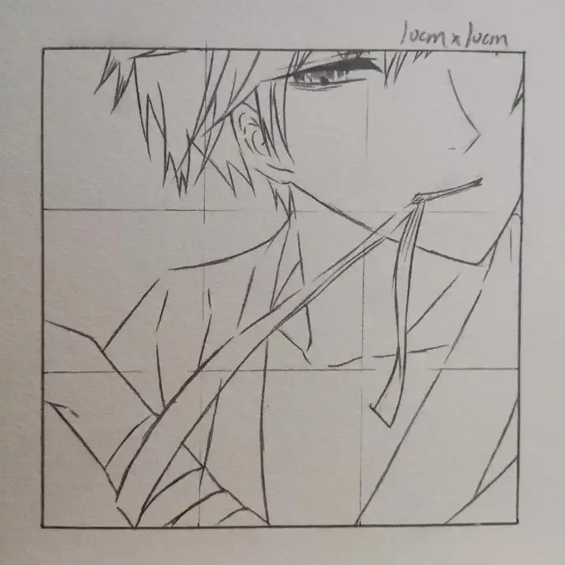 动漫男生绘画教程 懒