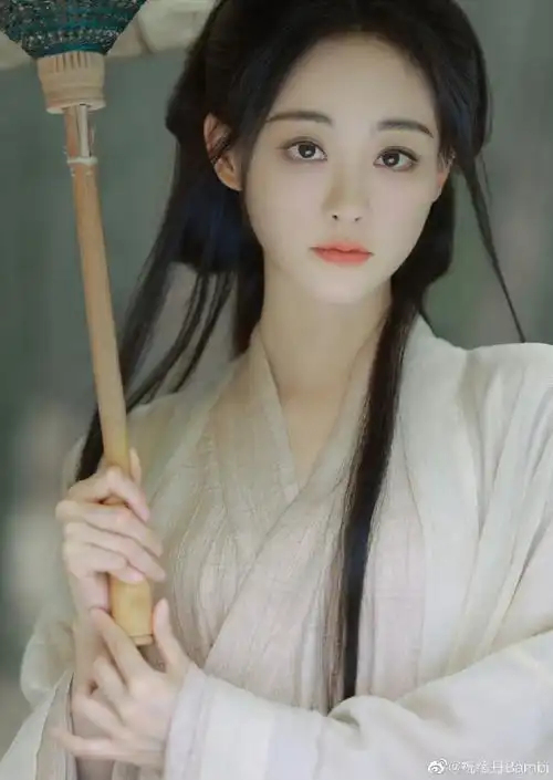 祝绪丹竹林古风大片##祝绪丹古风美人