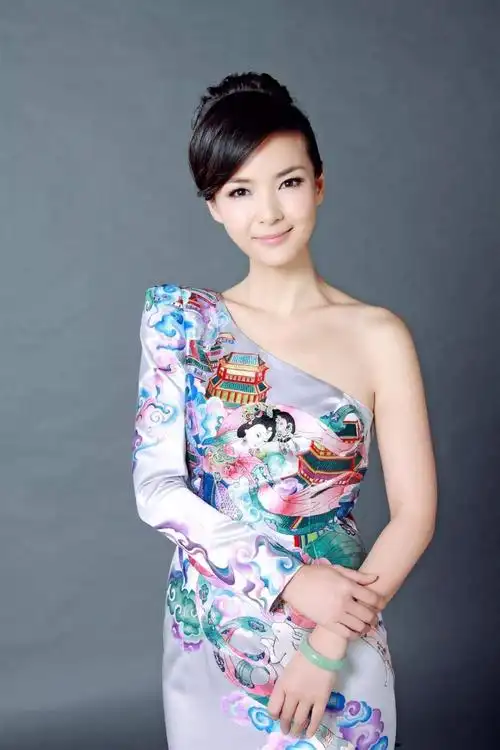 中国内地节目主持人河南卫视美女主持人陈琨赵靓河南卫视主持人赵靓