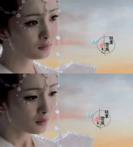 杨幂《仙剑奇侠传三》【夕瑶】轻罗小扇白兰花,纤腰玉带舞天纱.